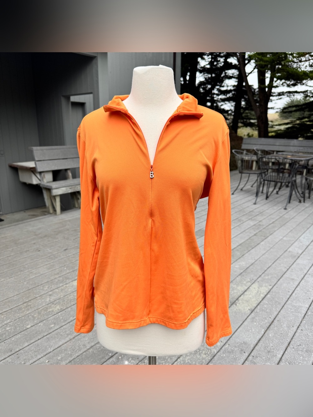 Bogner Retro Orange Half Zip